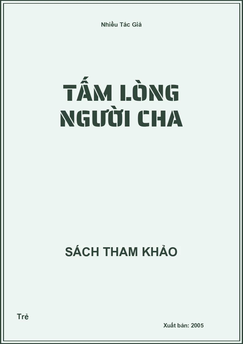 Tấm Lòng Người Cha