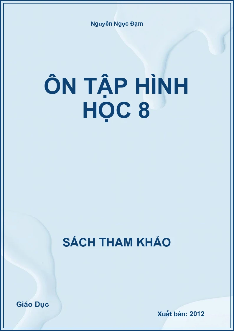 Ôn Tập Hình Học 8