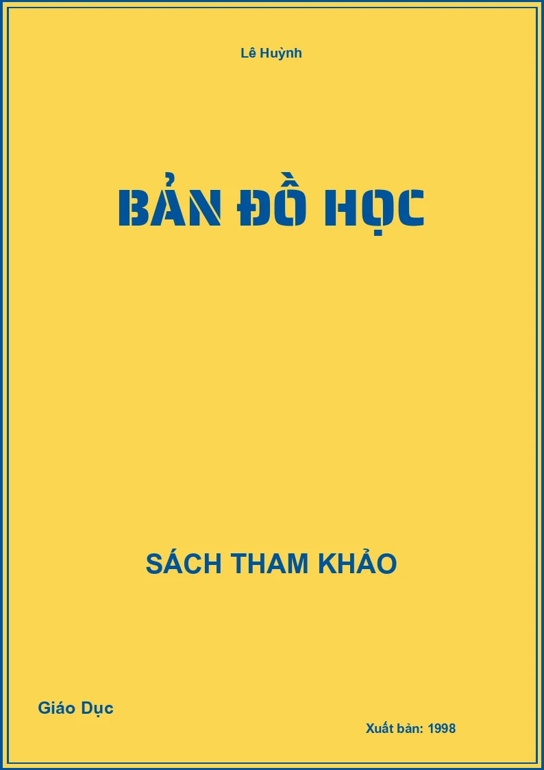 Bản Đồ Học
