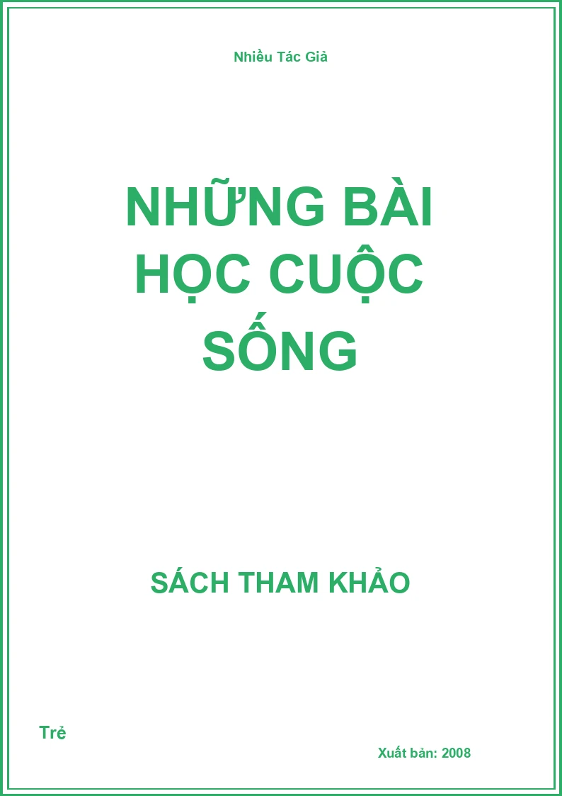 Những Bài Học Cuộc Sống