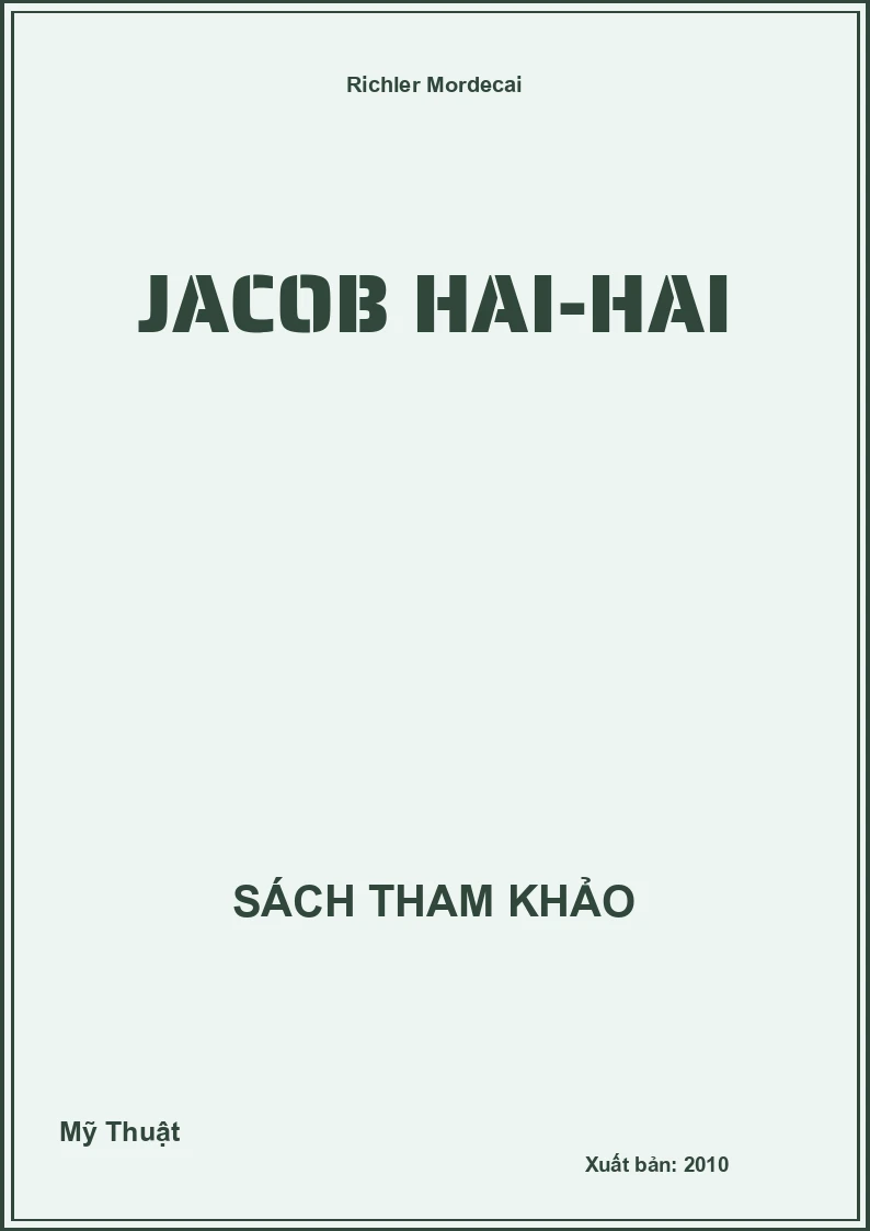 Jacob Hai-Hai