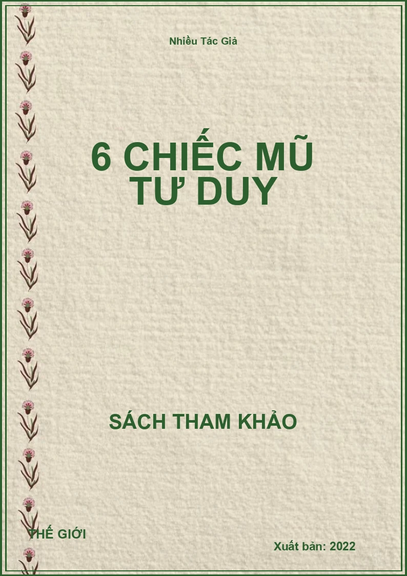6 Chiếc Mũ Tư Duy