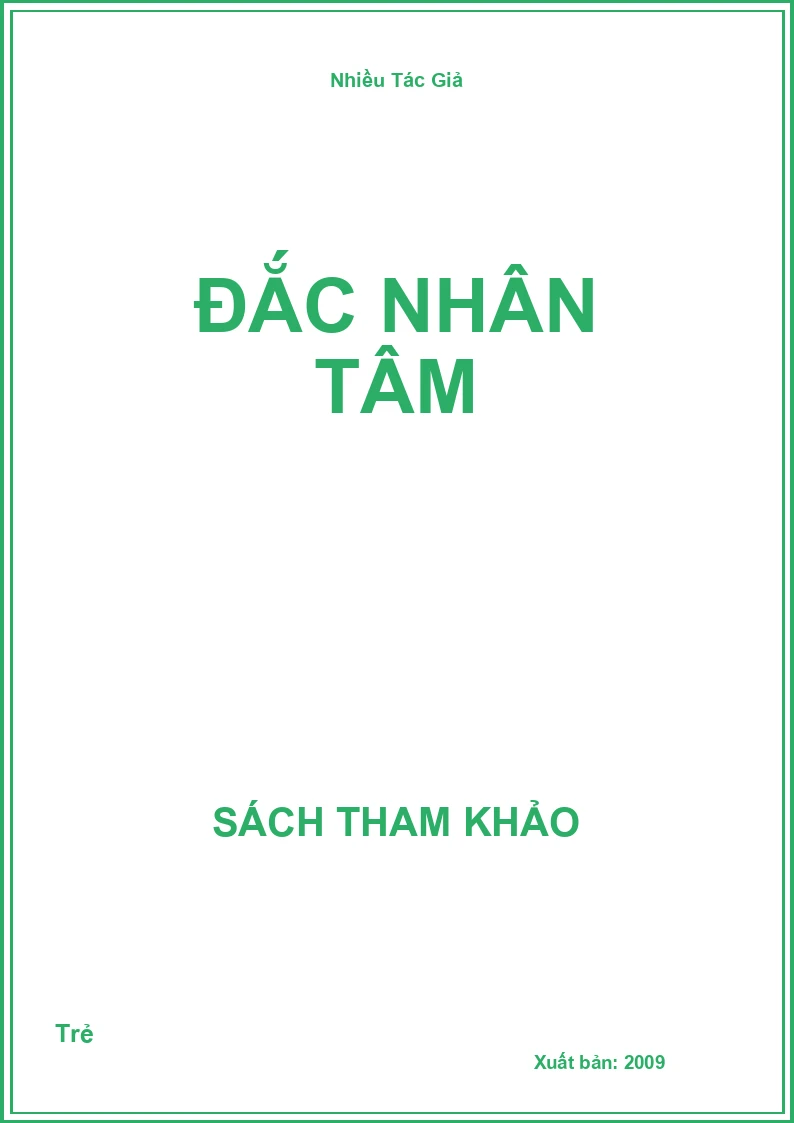 Đắc Nhân Tâm