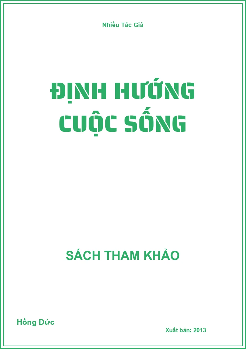 Định Hướng Cuộc Sống