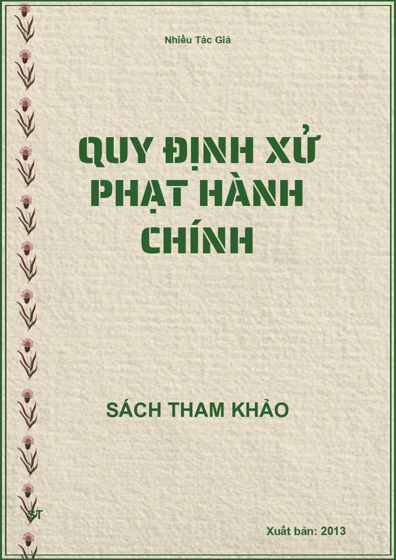 Quy Định Xử Phạt Hành Chính
