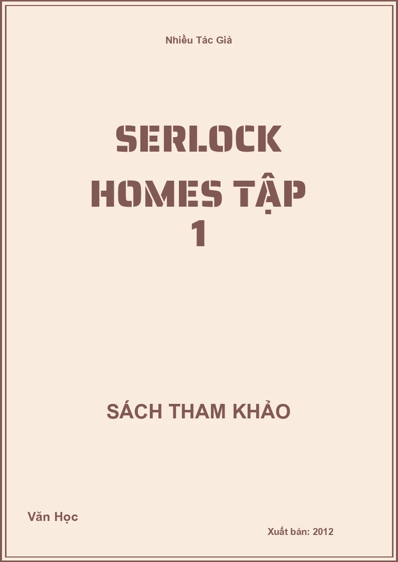 Serlock Homes Tập 1