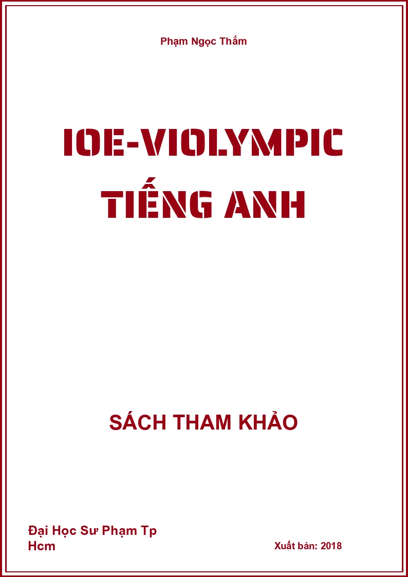 Ioe-Violympic Tiếng Anh