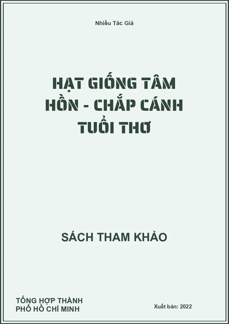 Hạt Giống Tâm Hồn - Chắp Cánh Tuổi Thơ