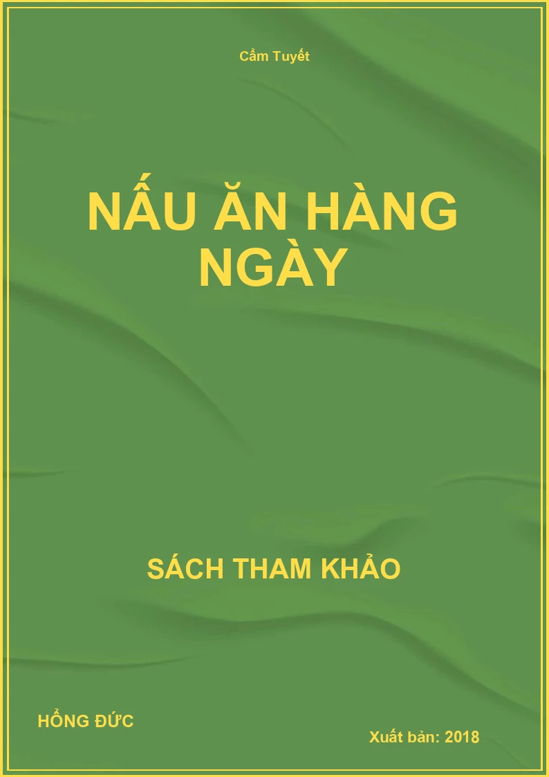Nấu Ăn Hàng Ngày