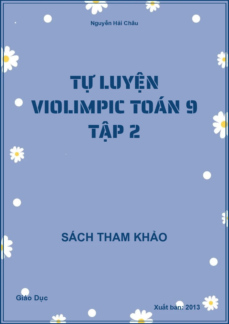 Tự Luyện Violimpic Toán 9 Tập 2