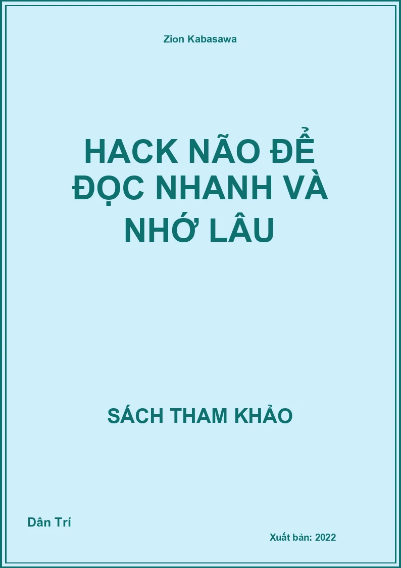 Hack Não Để Đọc Nhanh Và Nhớ Lâu