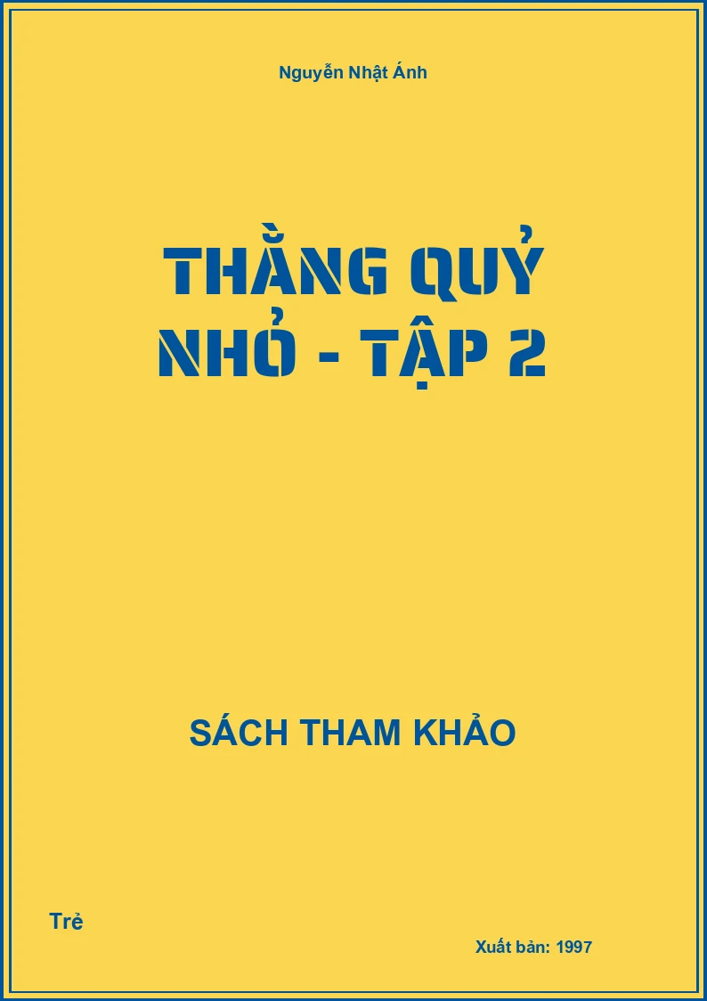 Thằng Quỷ Nhỏ - Tập 2