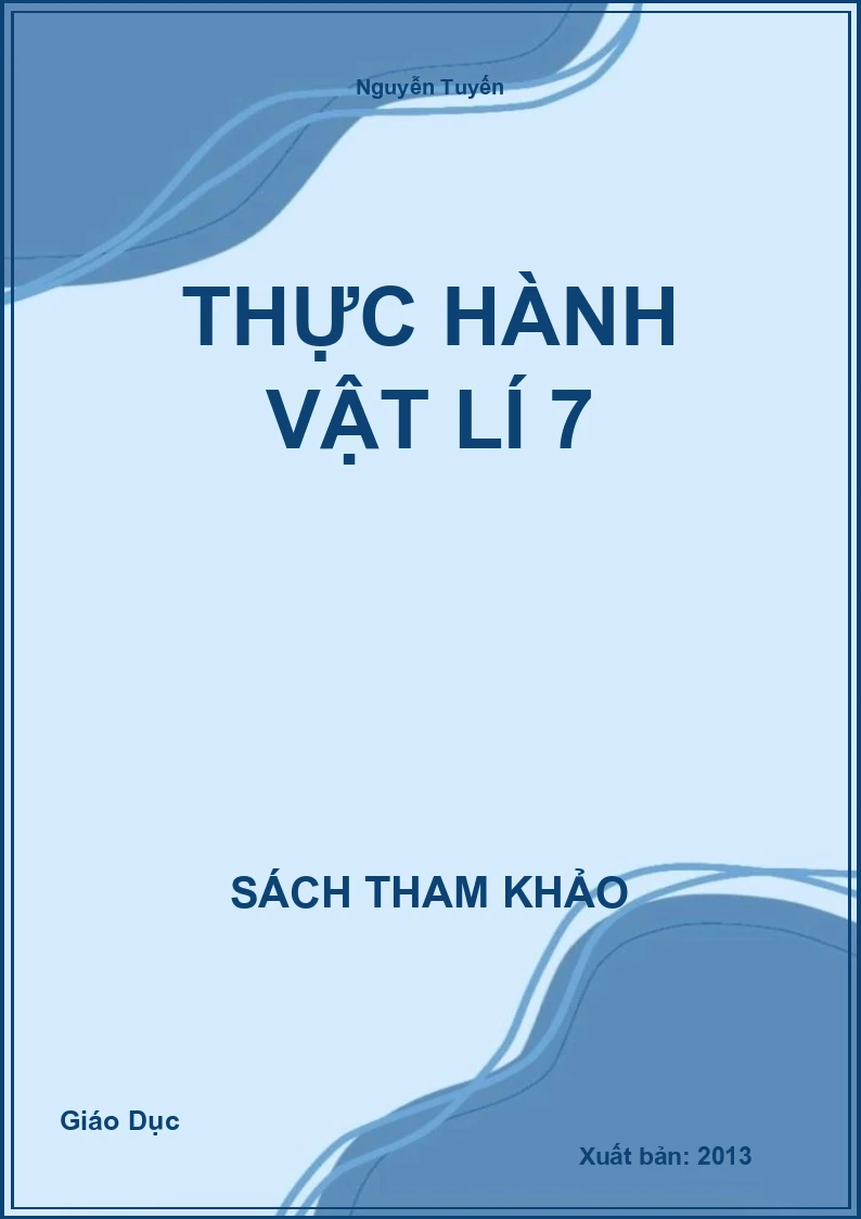 Thực Hành Vật Lí 7