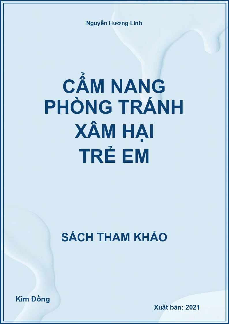 Cẩm Nang Phòng Tránh Xâm Hại Trẻ Em