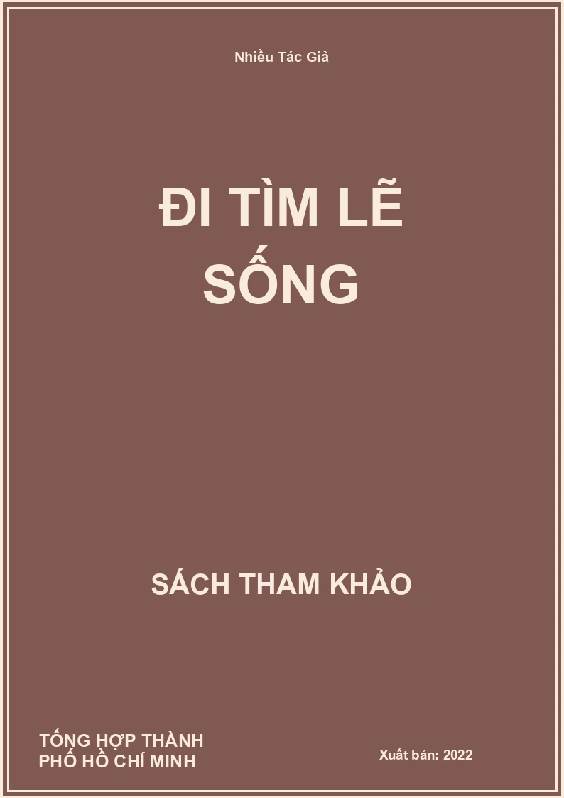 Đi Tìm Lẽ Sống