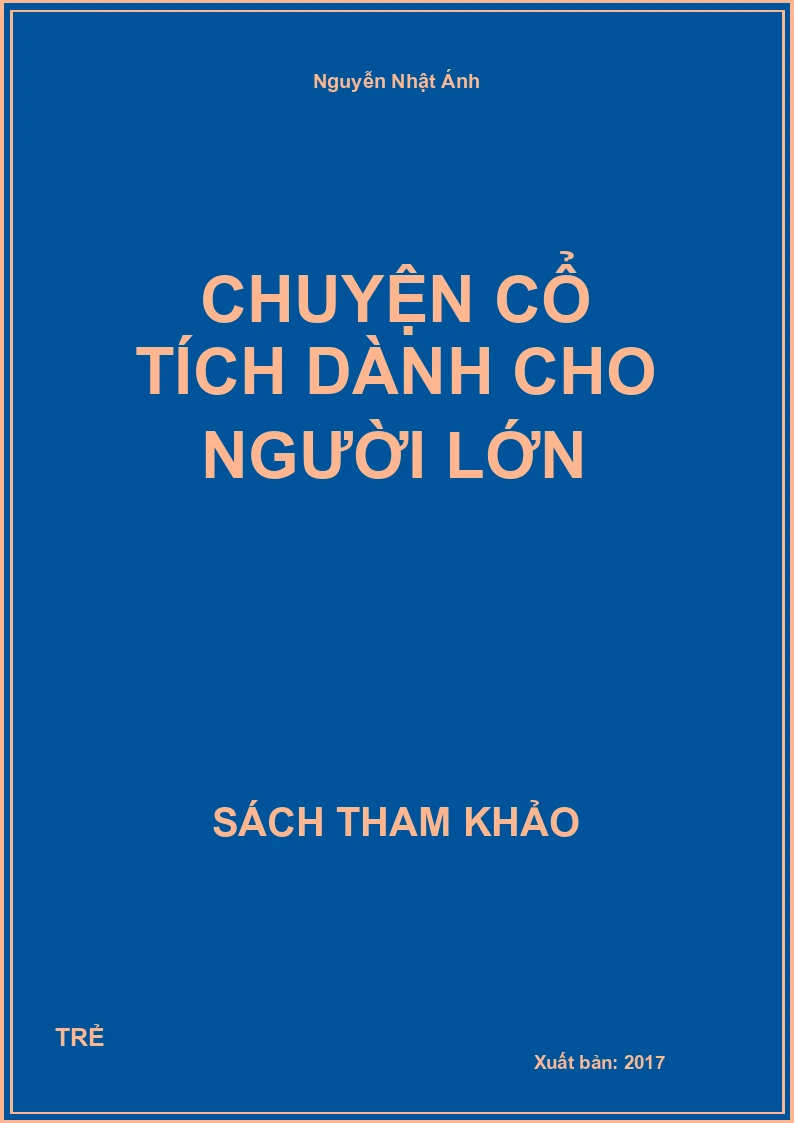 Chuyện Cổ Tích Dành Cho Người Lớn