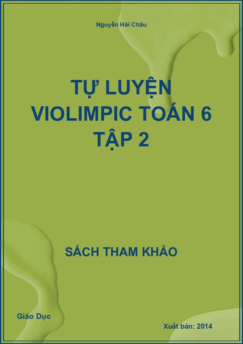 Tự Luyện Violimpic Toán 6 Tập 2