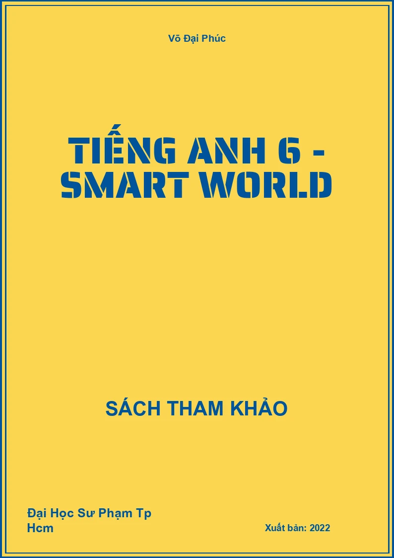 Tiếng Anh 6 - Smart World