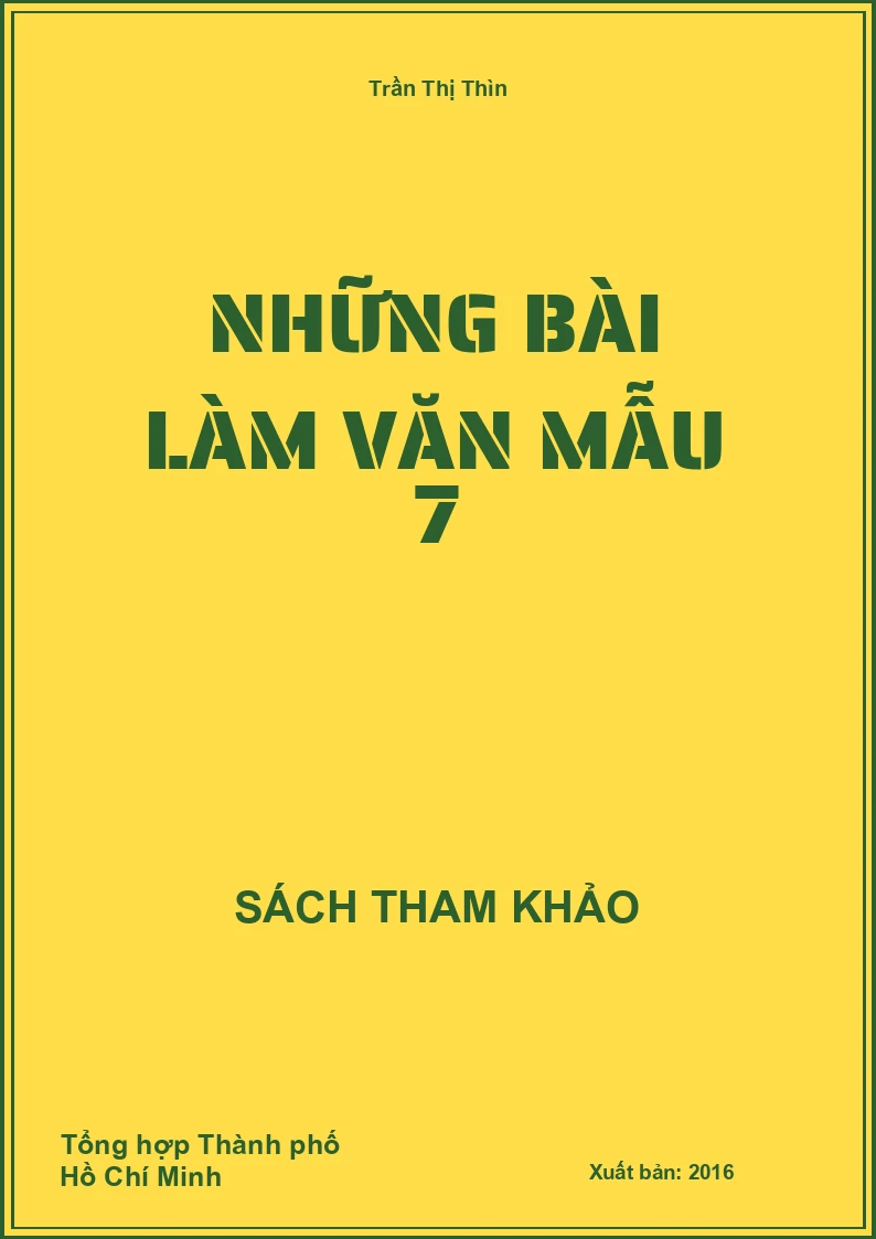 Những Bài Làm Văn Mẫu 7