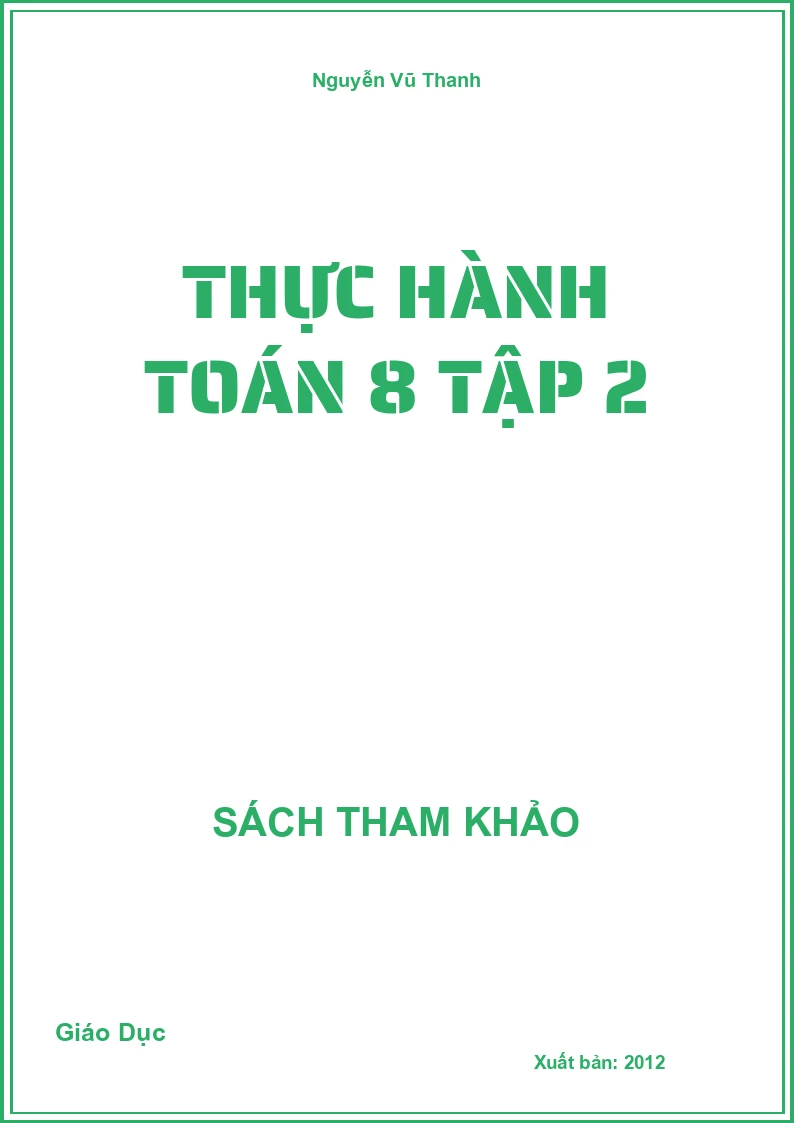 Thực Hành Toán 8 Tập 2