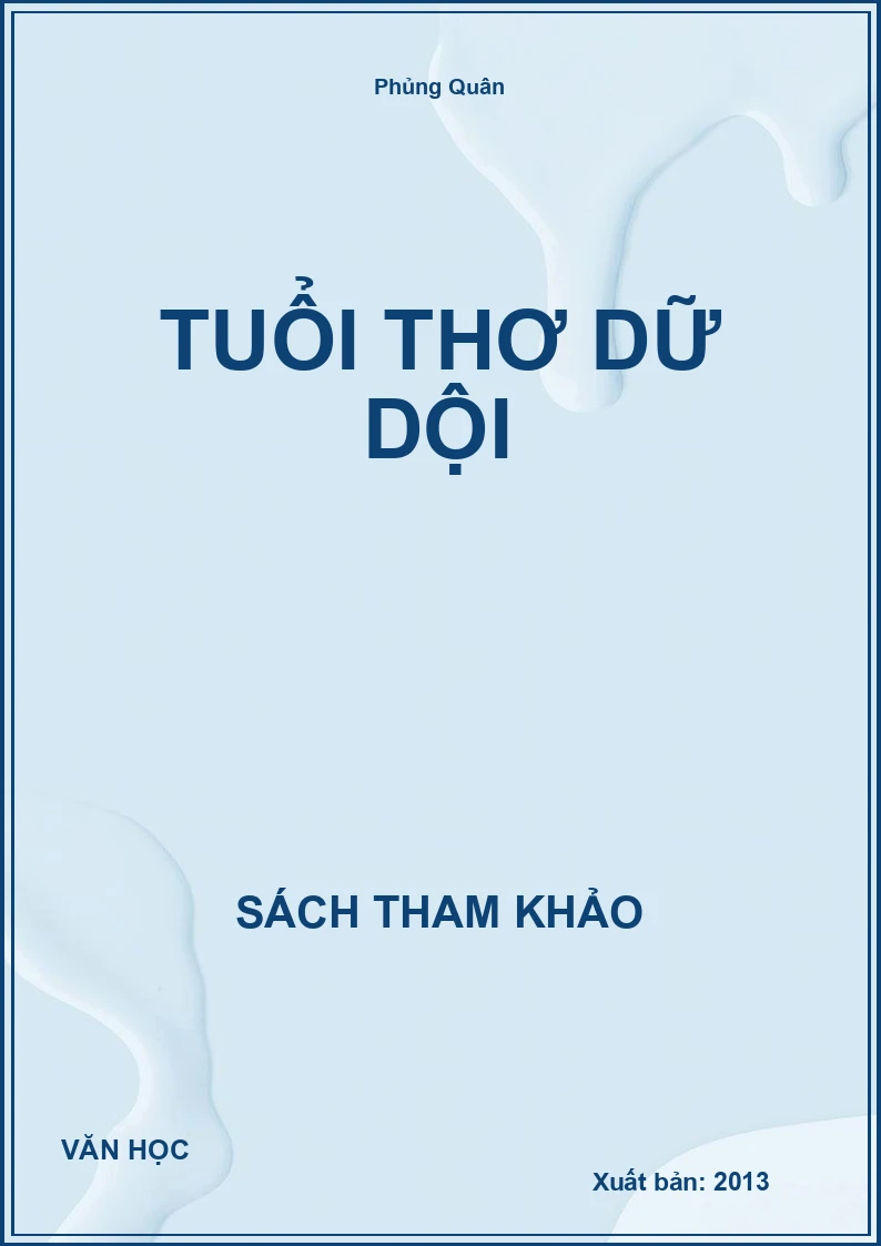 Tuổi Thơ Dữ Dội
