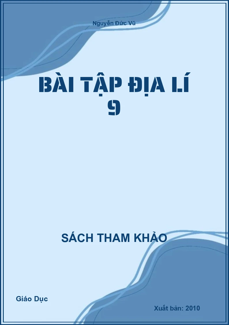 Bài Tập Địa Lí 9