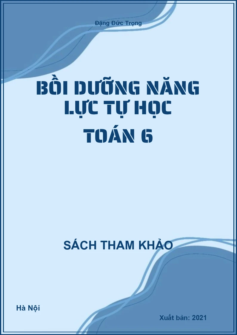 Bồi Dưỡng Năng Lực Tự Học Toán 6