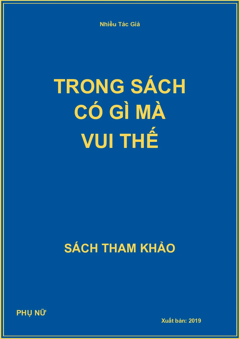 Trong Sách Có Gì Mà Vui Thế