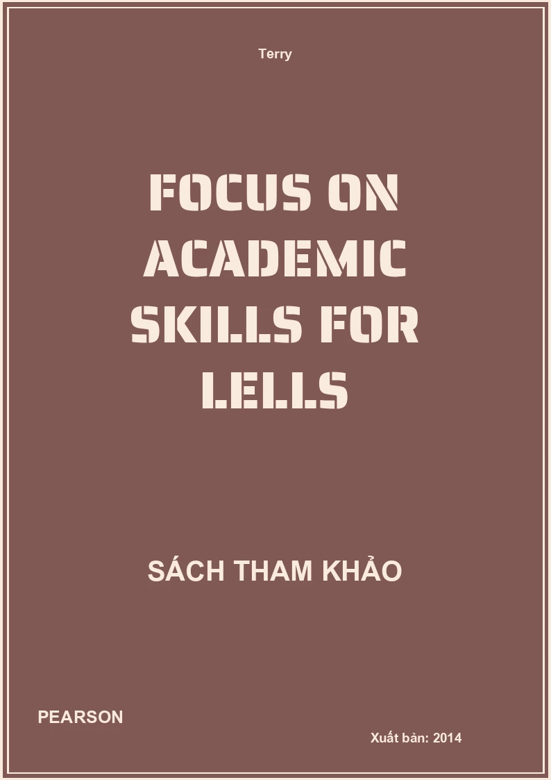 Focus On Academic Skills For Lells