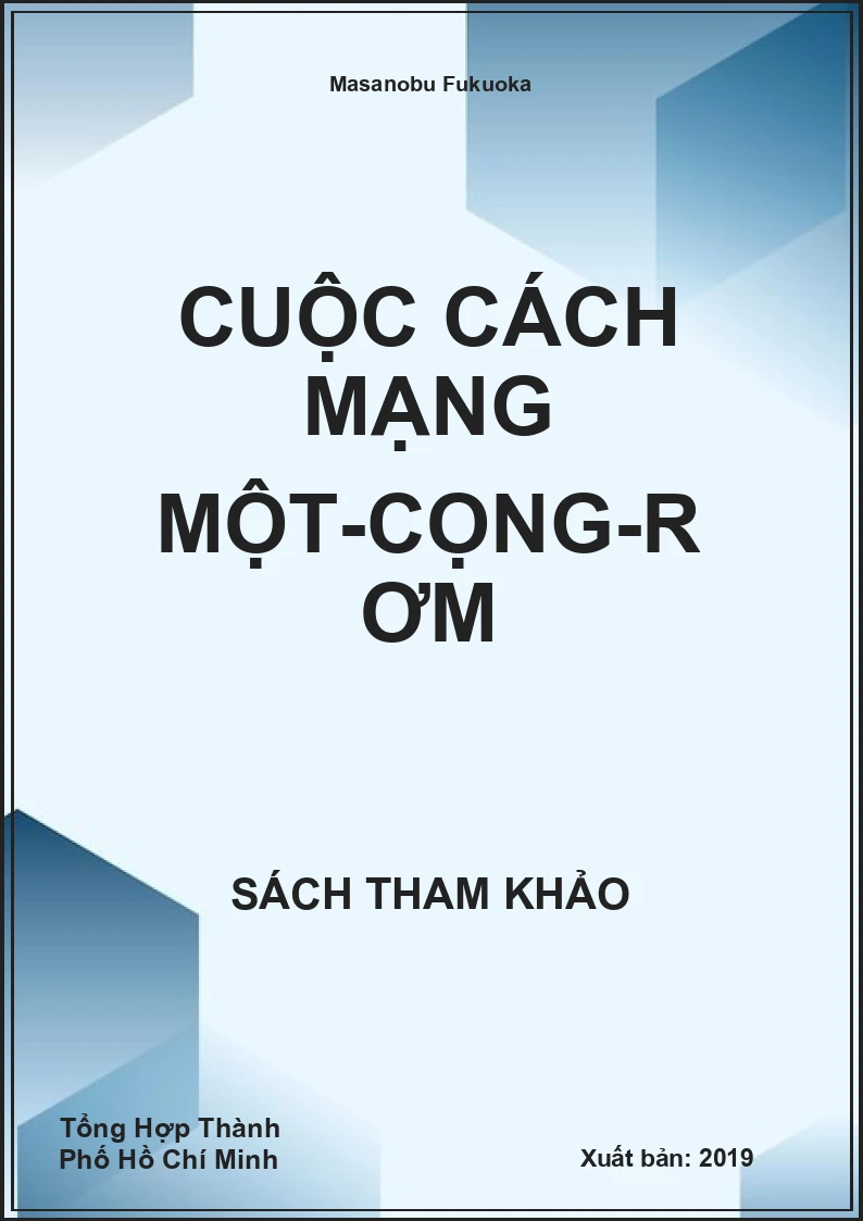 Cuộc Cách Mạng Một-Cọng-Rơm