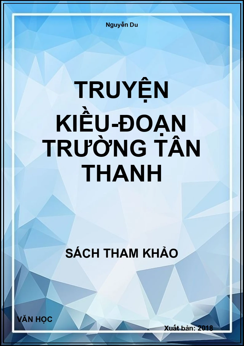 Truyện Kiều-Đoạn Trường Tân Thanh