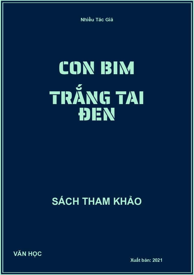 Con Bim Trắng Tai Đen