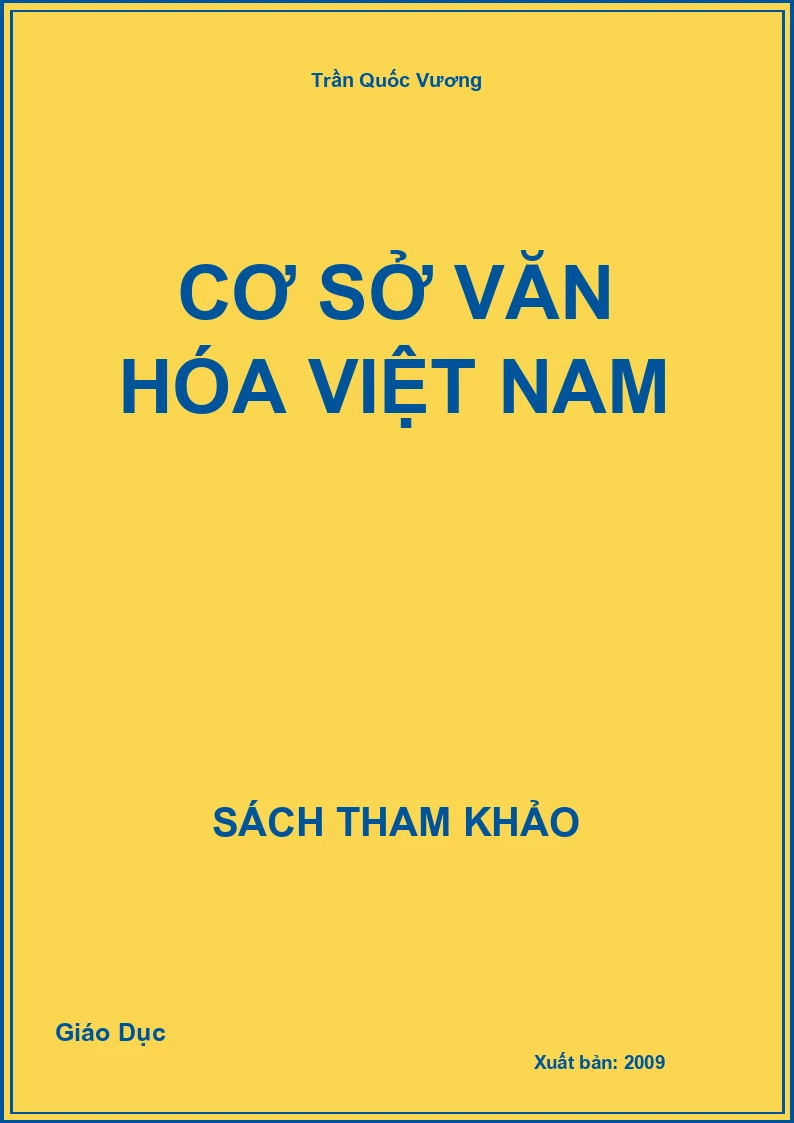 Cơ Sở Văn Hóa Việt Nam