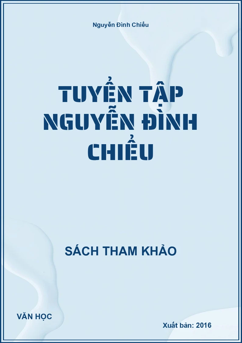 Tuyển Tập Nguyễn Đình Chiểu