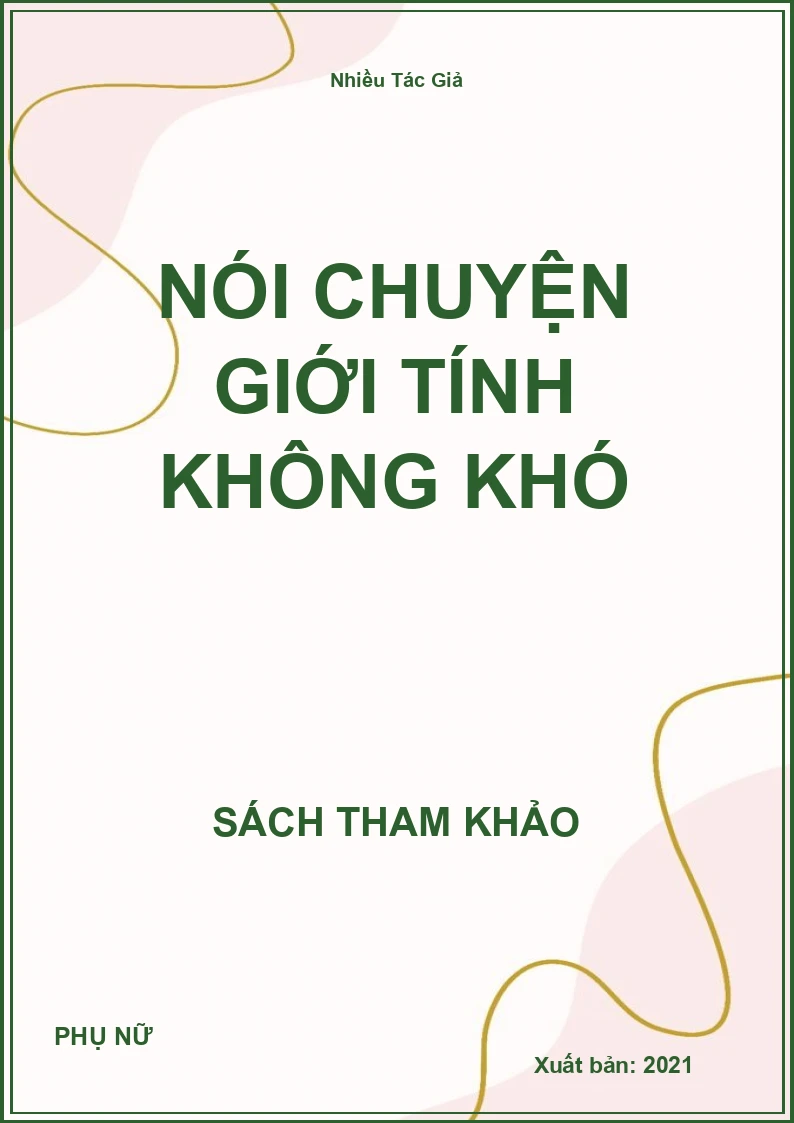 Nói Chuyện Giới Tính Không Khó