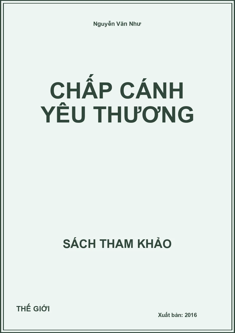 Chấp Cánh Yêu Thương