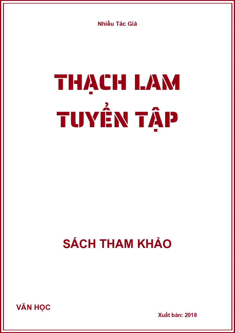 Thạch Lam Tuyển Tập