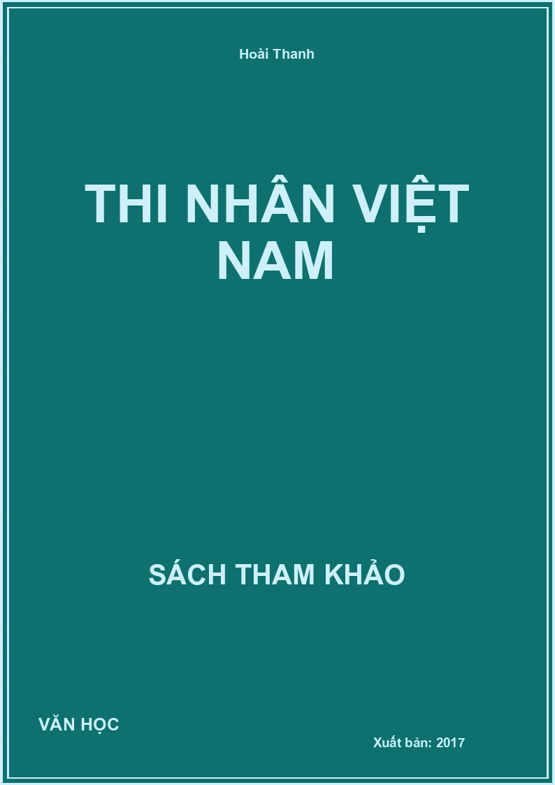 Thi Nhân Việt Nam