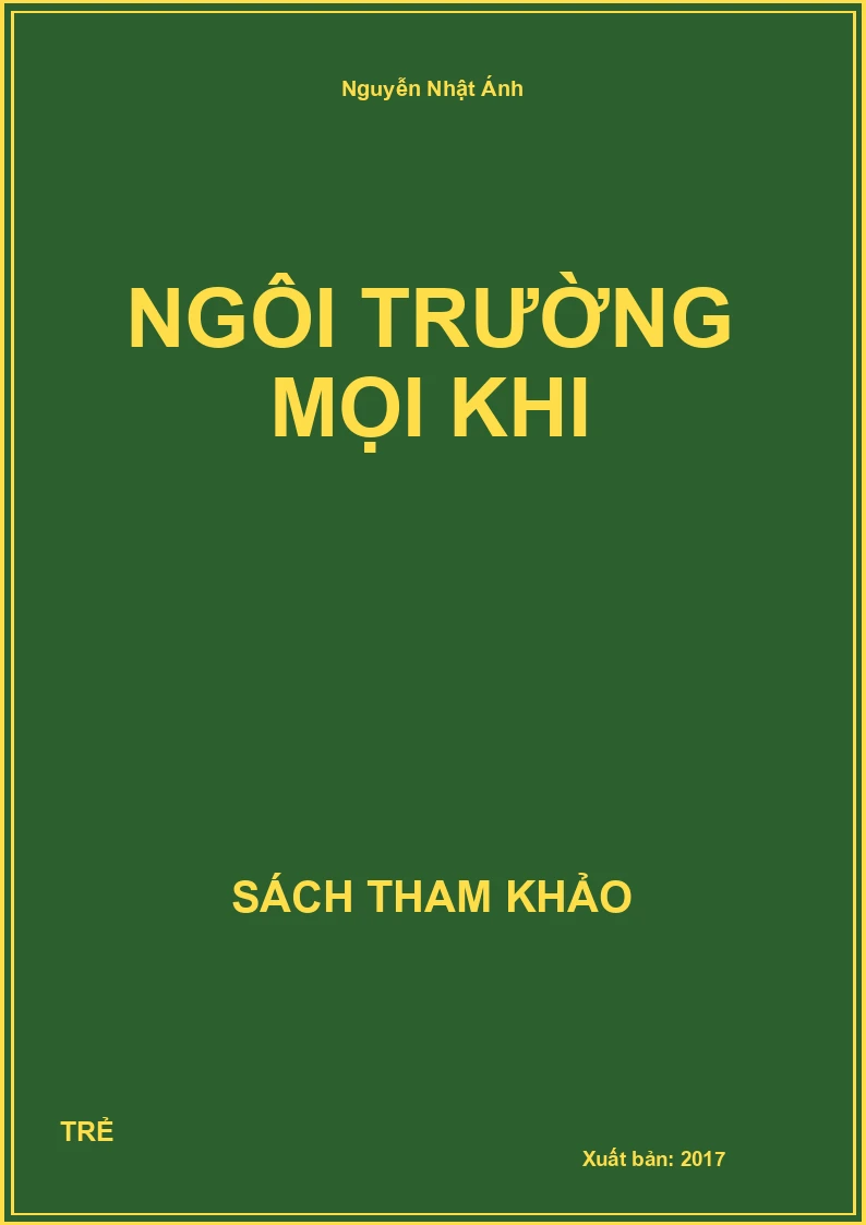 Ngôi Trường Mọi Khi