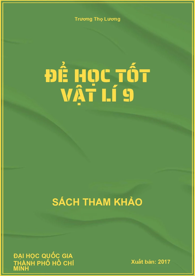 Để Học Tốt Vật Lí 9