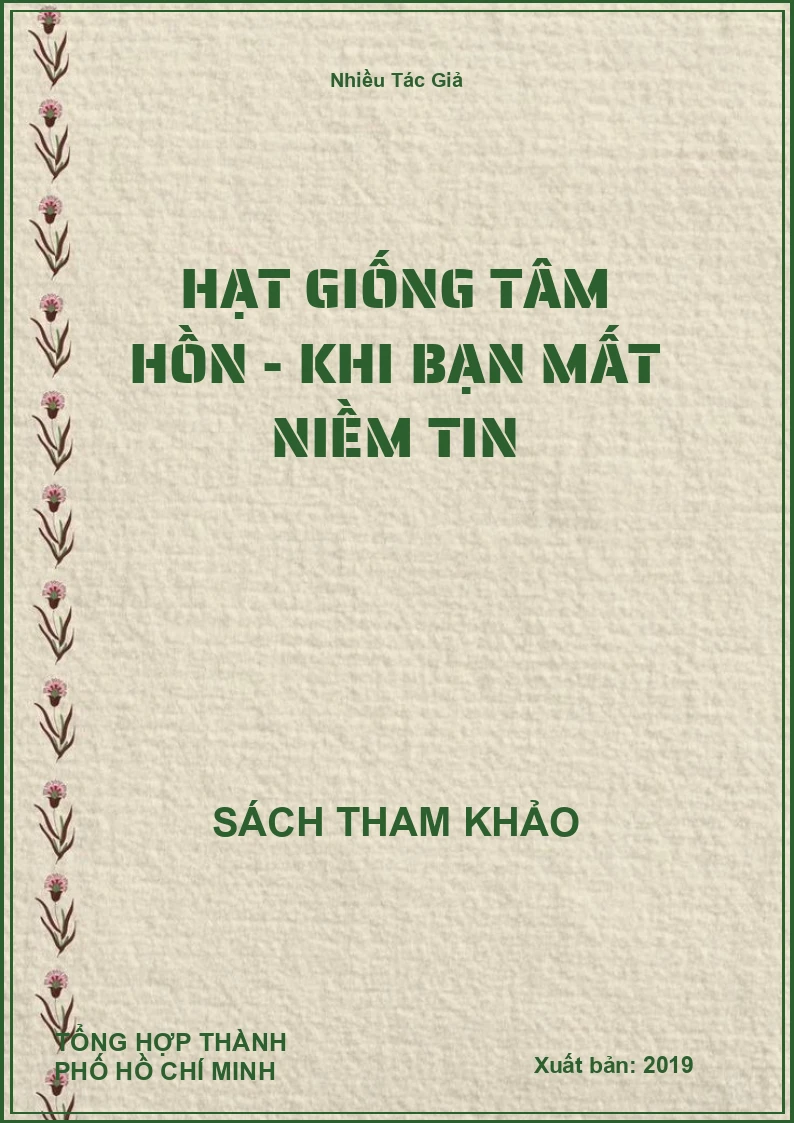 Hạt Giống Tâm Hồn - Khi Bạn Mất Niềm Tin