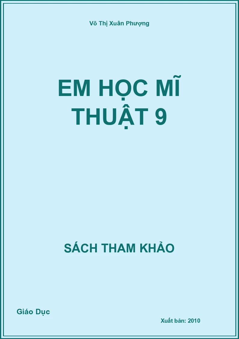 Em Học Mĩ Thuật 9