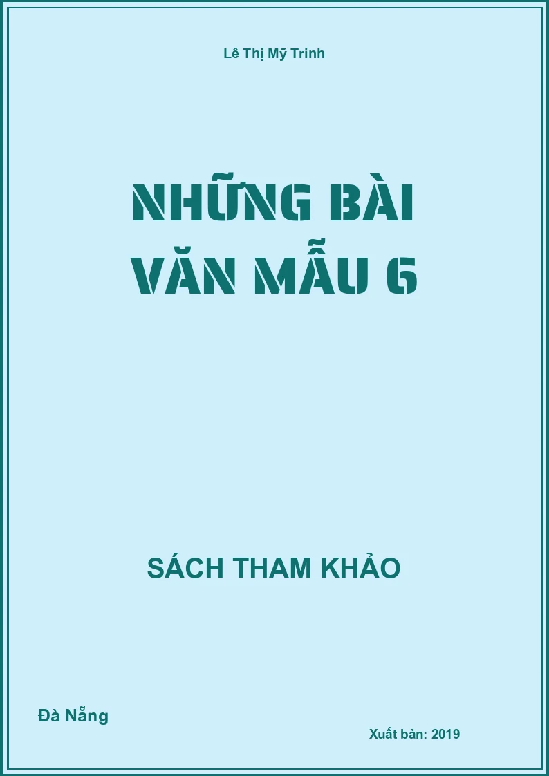 Những Bài Văn Mẫu 6