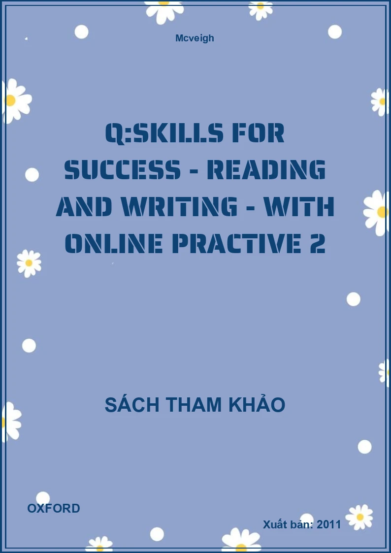 Q:Skills For Success - Reading And Writing - With Online Practive 2