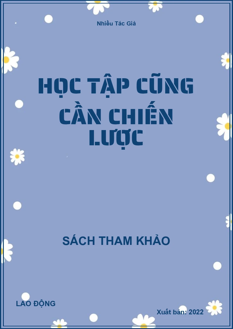 Học Tập Cũng Cần Chiến Lược