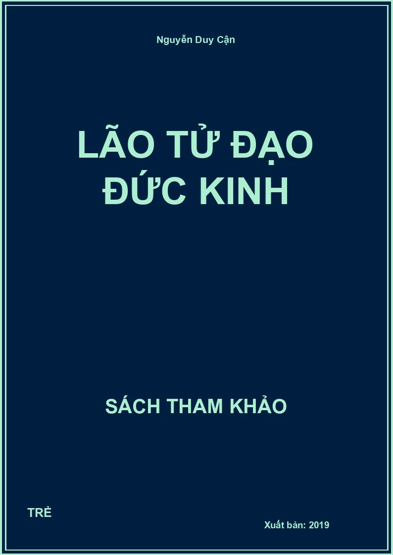 Lão Tử Đạo Đức Kinh