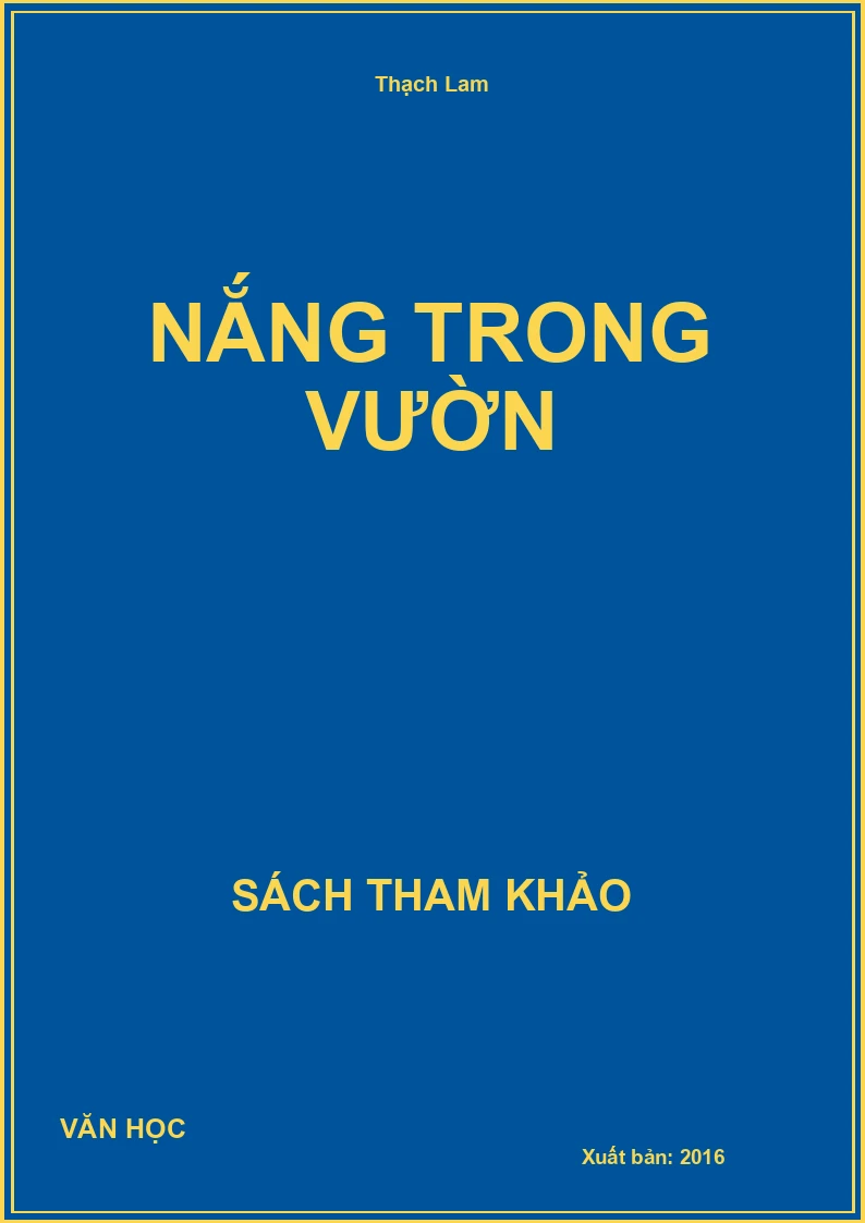 Nắng Trong Vườn
