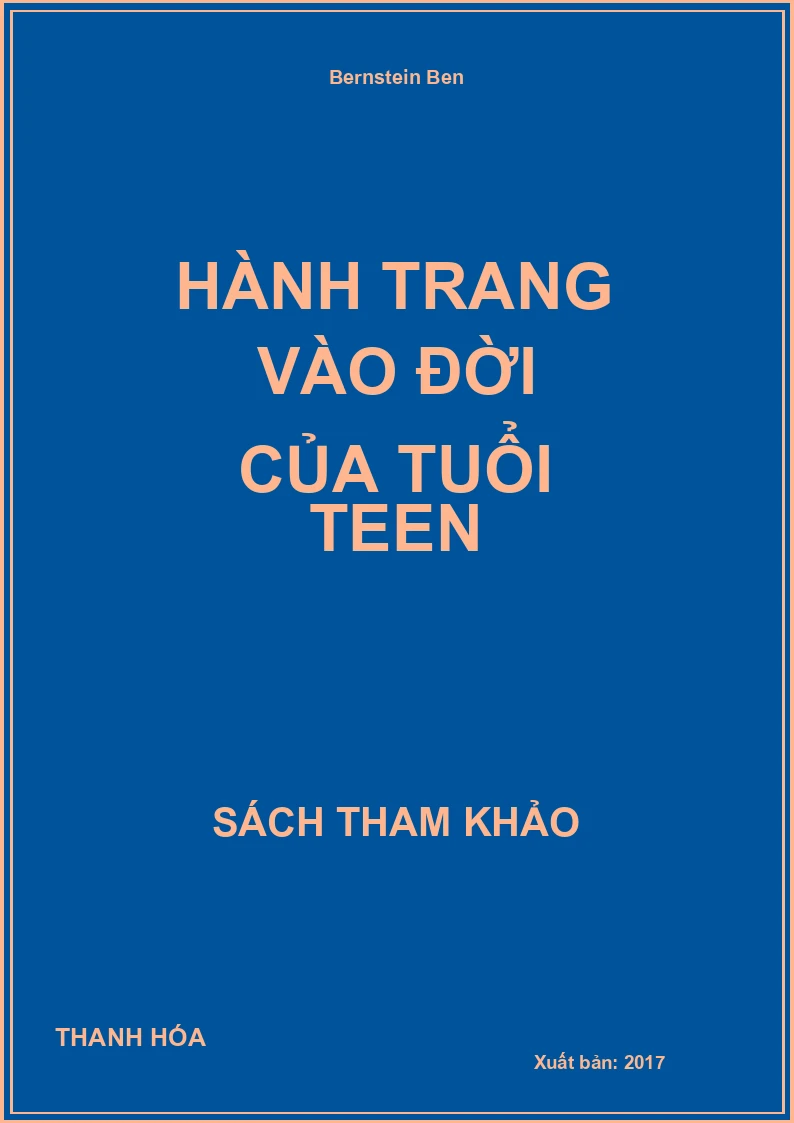 Hành Trang Vào Đời Của Tuổi Teen