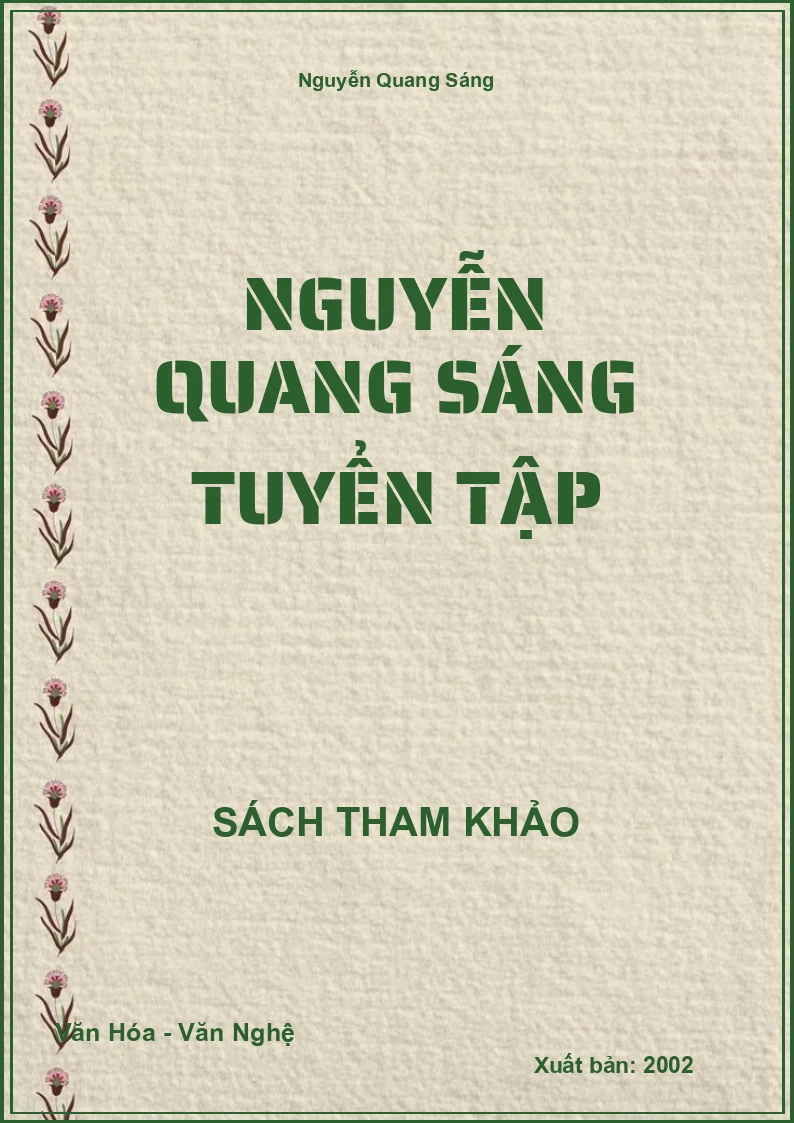 Nguyễn Quang Sáng Tuyển Tập