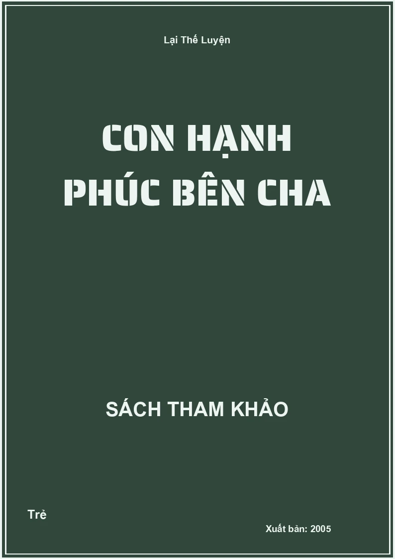 Con Hạnh Phúc Bên Cha